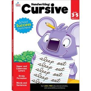 Handwriting: Cursive Workbook -- Brighter Child